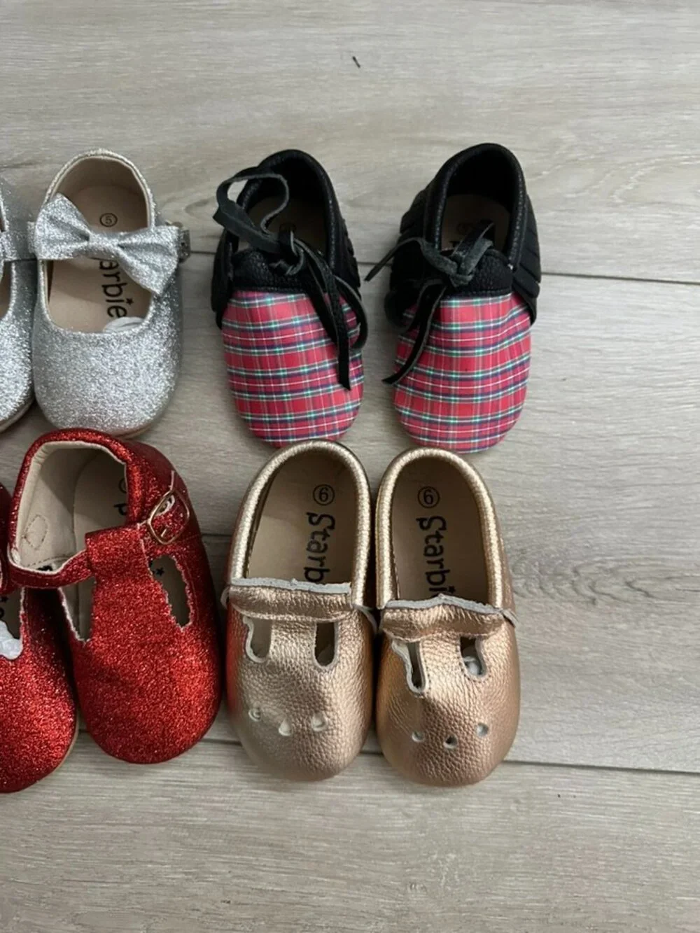 4 pairs Size 5 Size 6 lots Baby Shoes Lots Flash Sale toddler Shoes Sandals